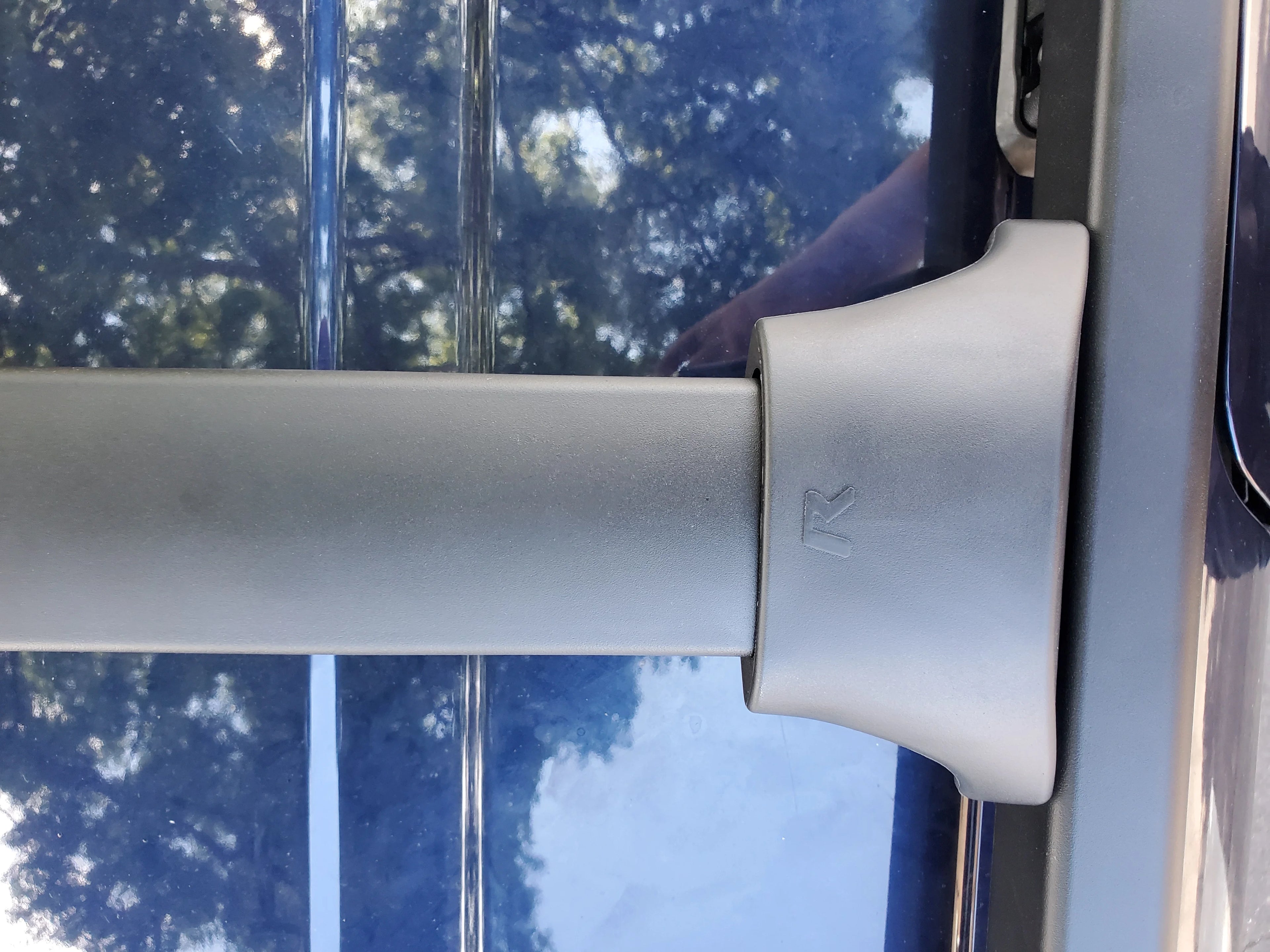 Black Aluminum Roof Rack Crossbars Set of 2pcs V182