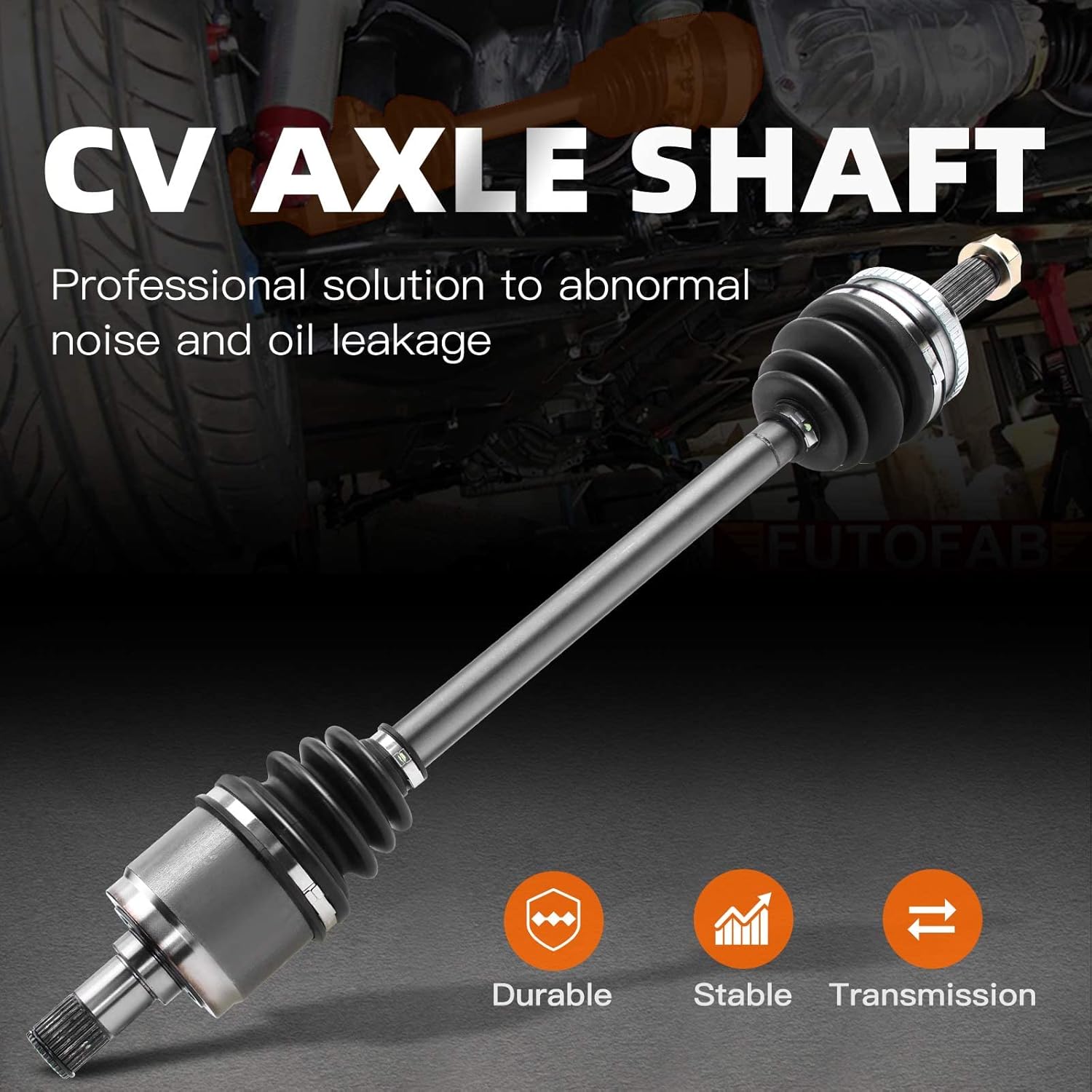 CV Axle Drive Shaft Assembly Front Left Driver Side Pack of 2 Z68106