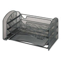 Onyx Mesh Desktop Organizer Black V810