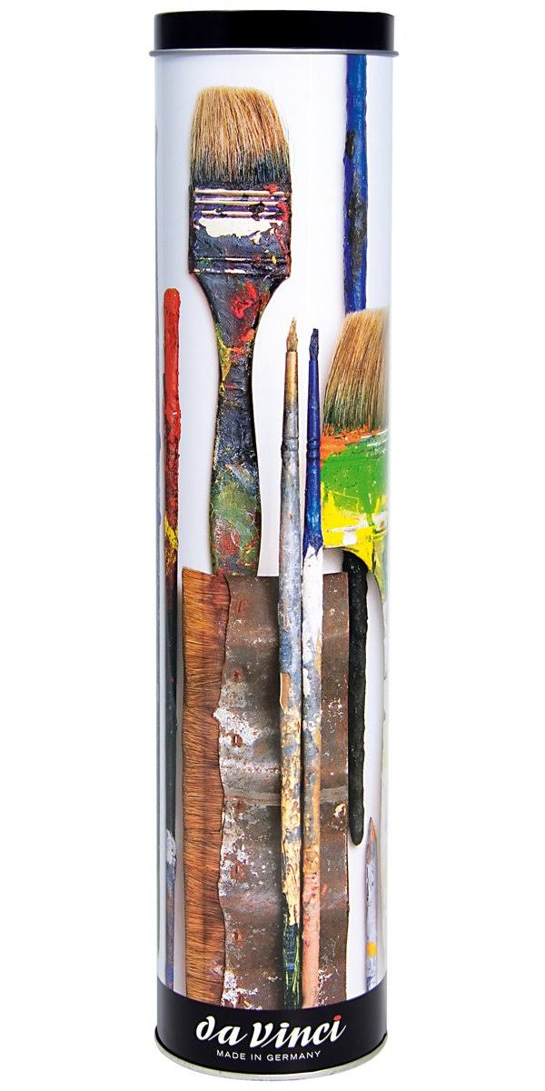 Acryl Synthetic Brush Set, Long Handle, Set of 10 H45859