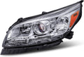 Left Headlight Assembly for 2013 2014 2015 Chevy Malibu Chrome Housing J775