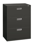 Charcoal Three-Drawer Lateral File Z77010
