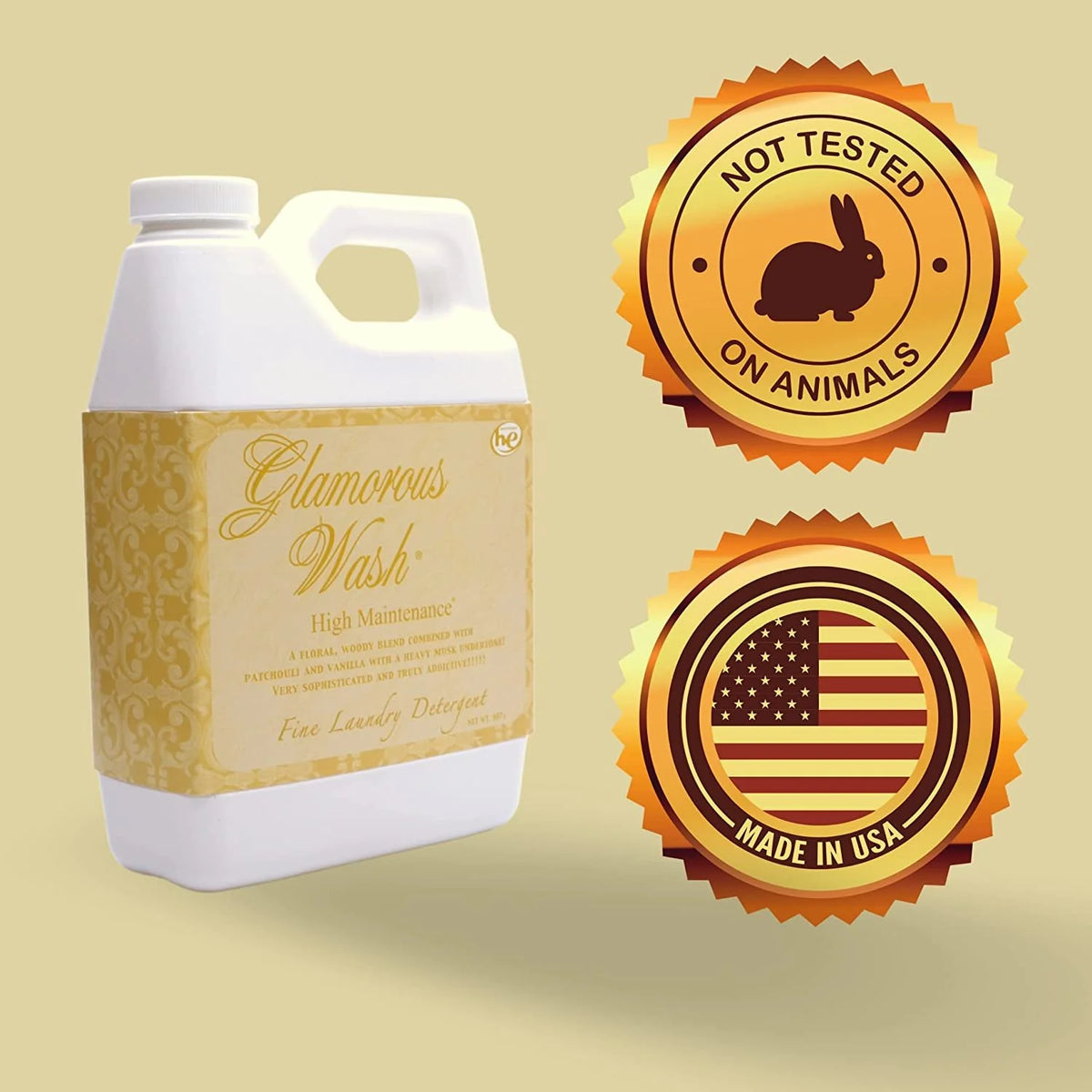 High Maintenance Laundry Liquid Detergent - 1 Container, 907g V123698