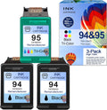 3-Pack Ink Cartridge (2 Black and 1 Tri-Color) X105