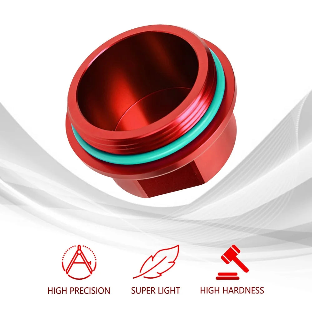 Replacement Aluminum Cap Assembly with O-rings for Vortex Hubs with 5 Bolts F210724
