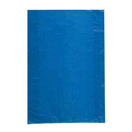 Blue Plastic Merchandise Bags - Case of 500 N281