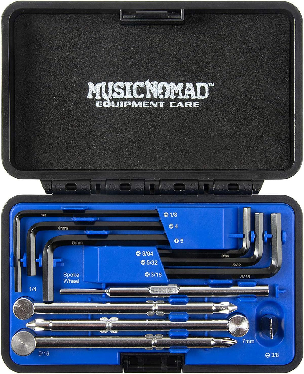 6 pc. Gauge Set, 26 pc. Guitar Tech Tool Set, 11 pc. Truss Rod Wrench Set M678