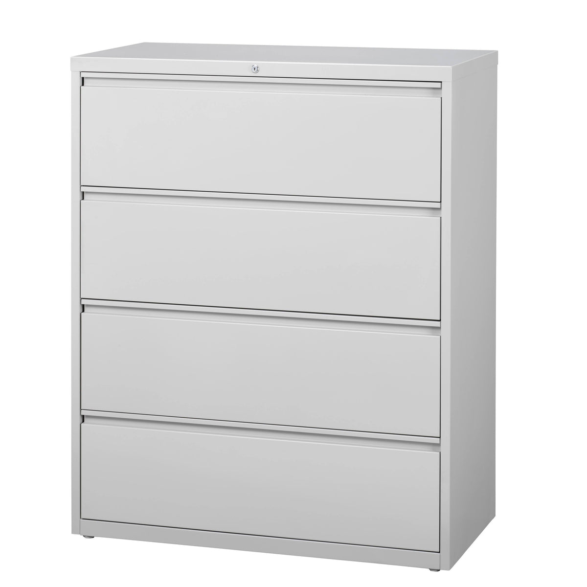 4 Drawer Light Gray Lateral File Cabinet P168