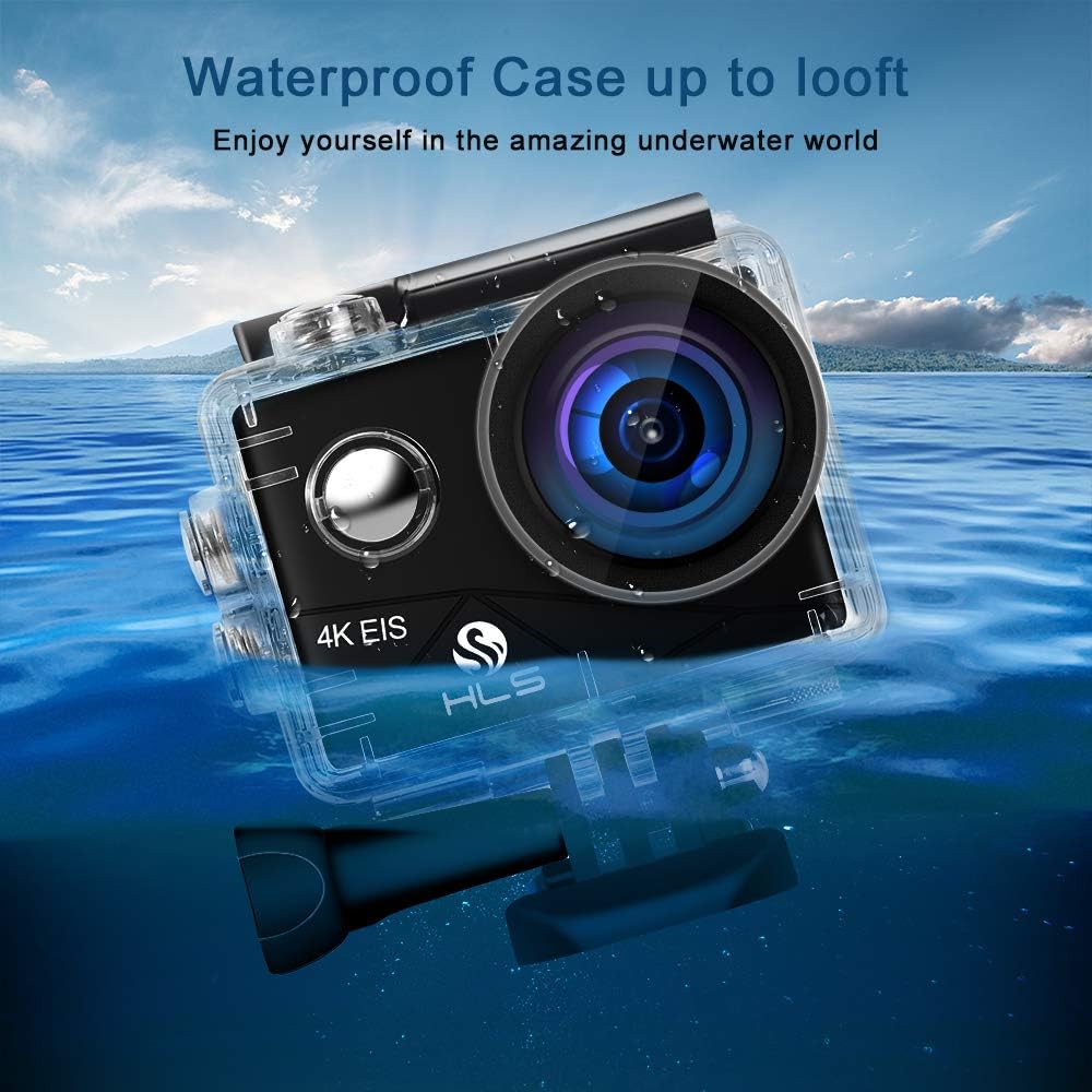 4K Waterproof Action Camera with Wide Angle Lens U52097