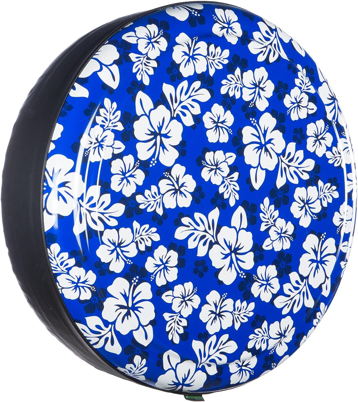 Blue Hawaiian Print Rigid Tire Cover M696