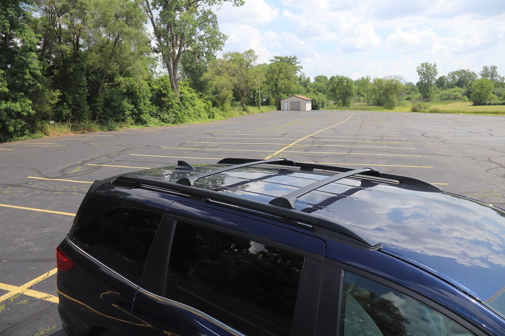 Black Aluminum Roof Rack Crossbars Set of 2pcs V182