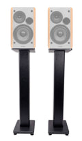 Pair 36x22 Bookshelf Speaker Stands N750