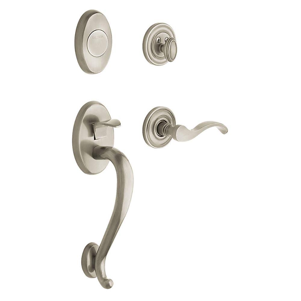 Satin Nickel Dummy Handleset I746224
