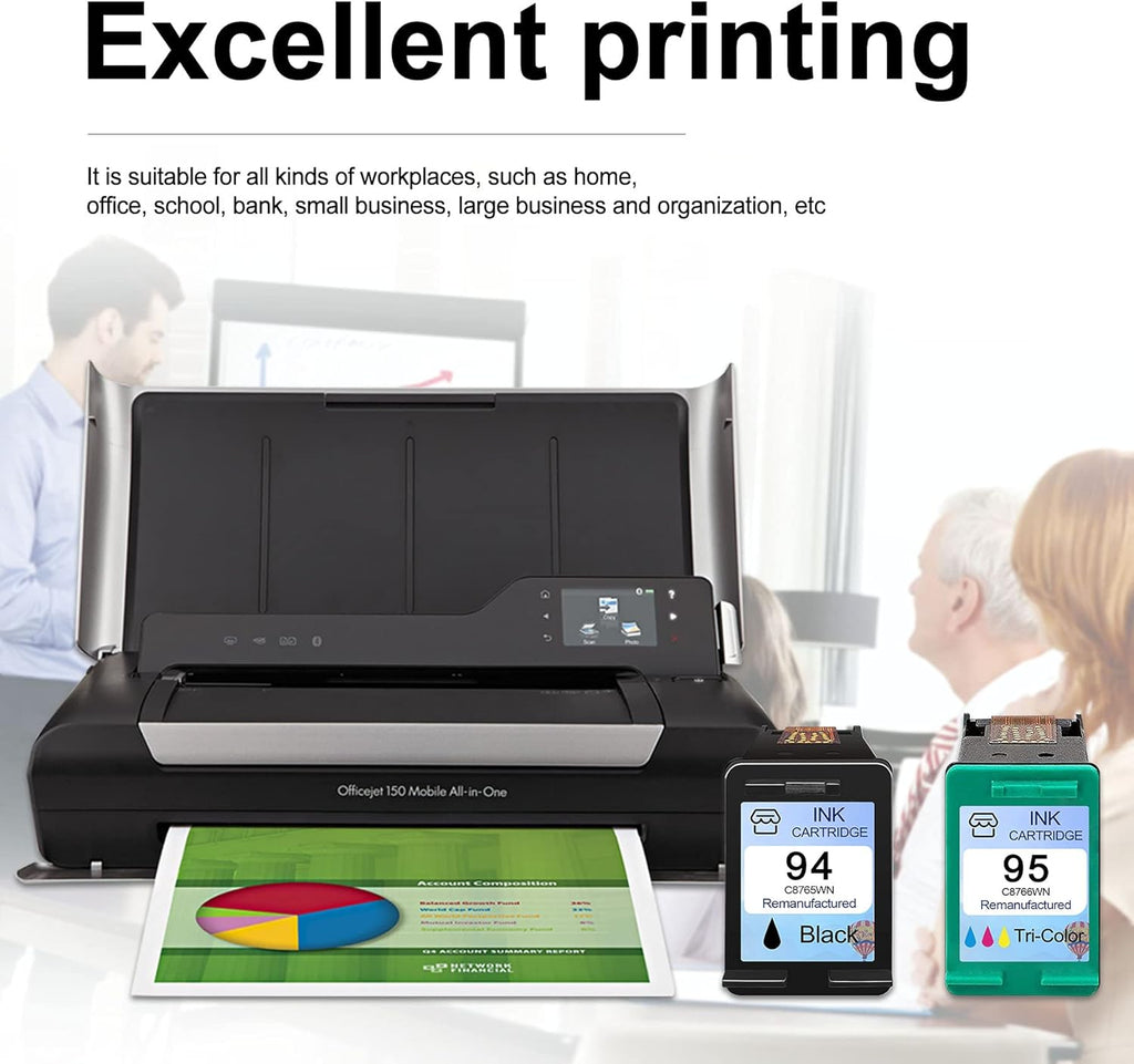 3-Pack Ink Cartridge (2 Black and 1 Tri-Color) X105