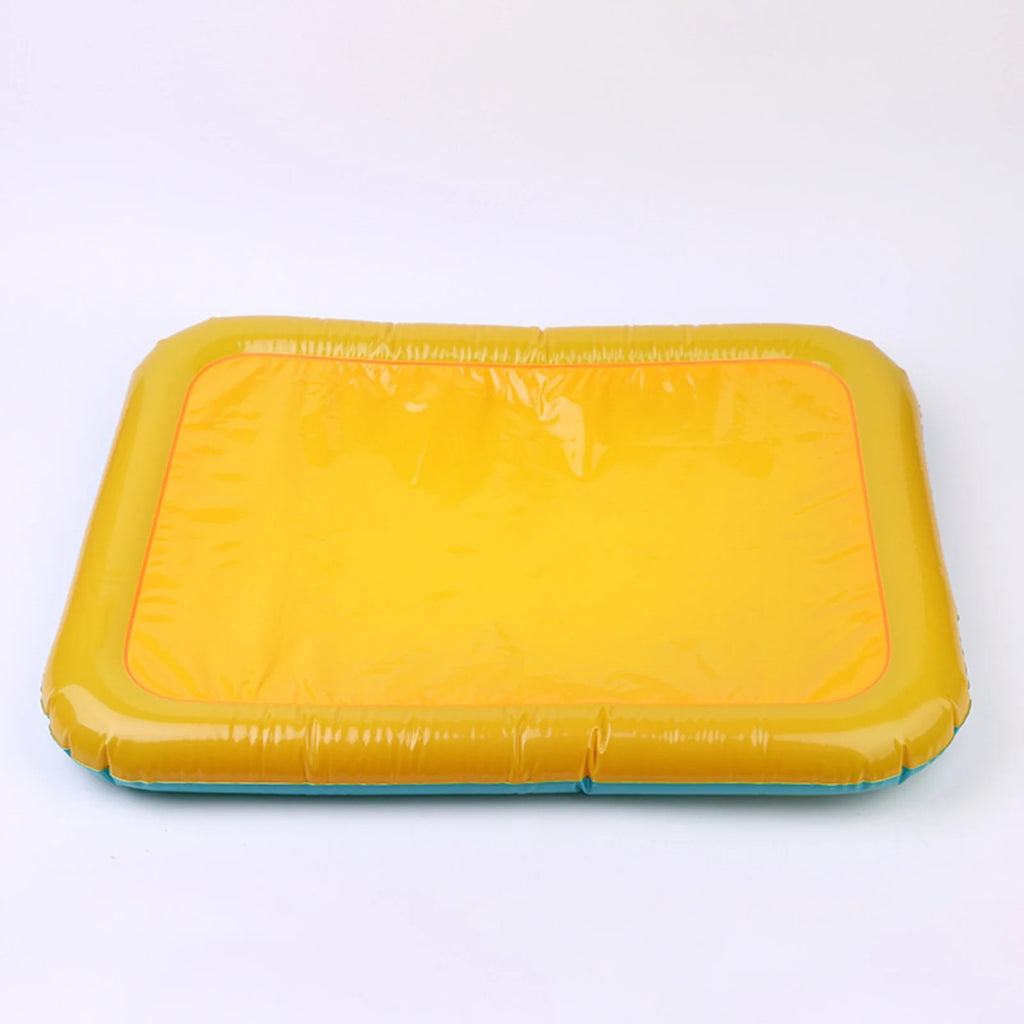 Kid Square Inflatable Sandbox Tray Play Toy S965
