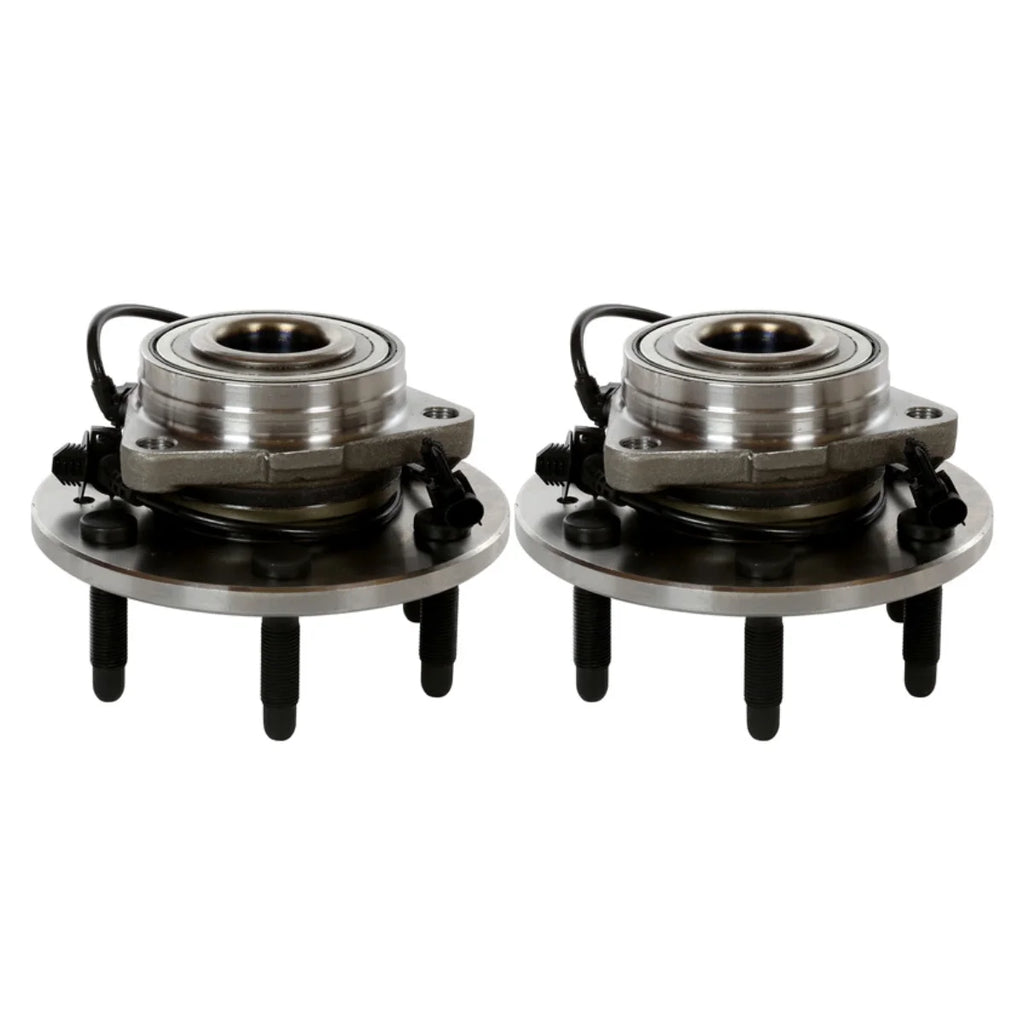 Front Wheel Bearing Hub Assembly Brake Rotor Ceramic Pad Kit R1305