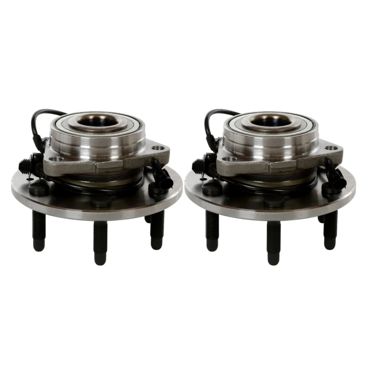 Front Wheel Bearing Hub Assembly Brake Rotor Ceramic Pad Kit R1305