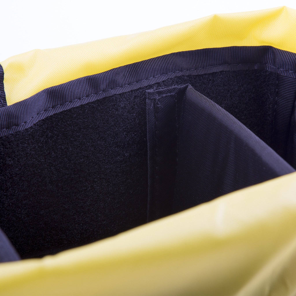 Navy Yellow Camera Cube I77702
