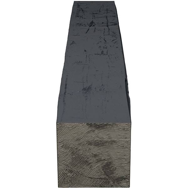 Hand Hewn Faux Wood Fireplace Mantel I459675