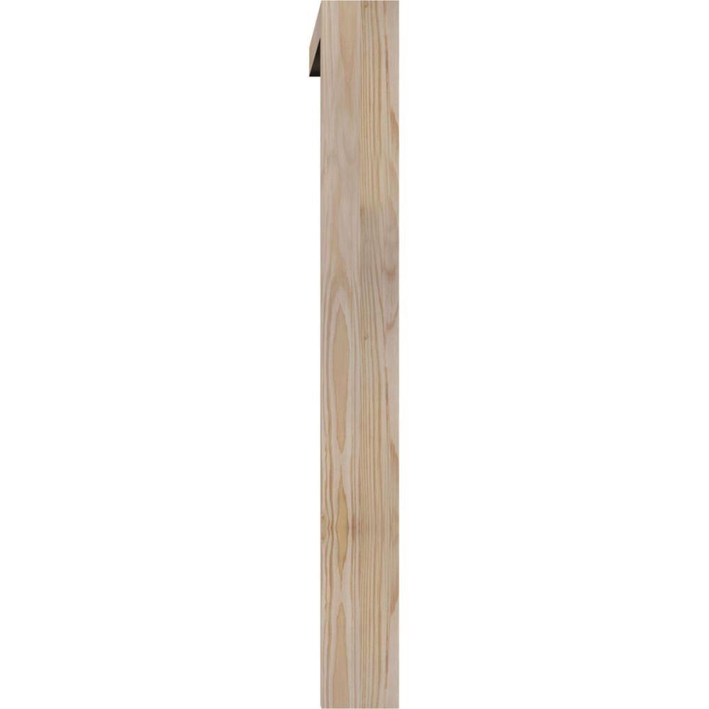 Douglas Fir Smooth Bracket with Offset Brace N751022