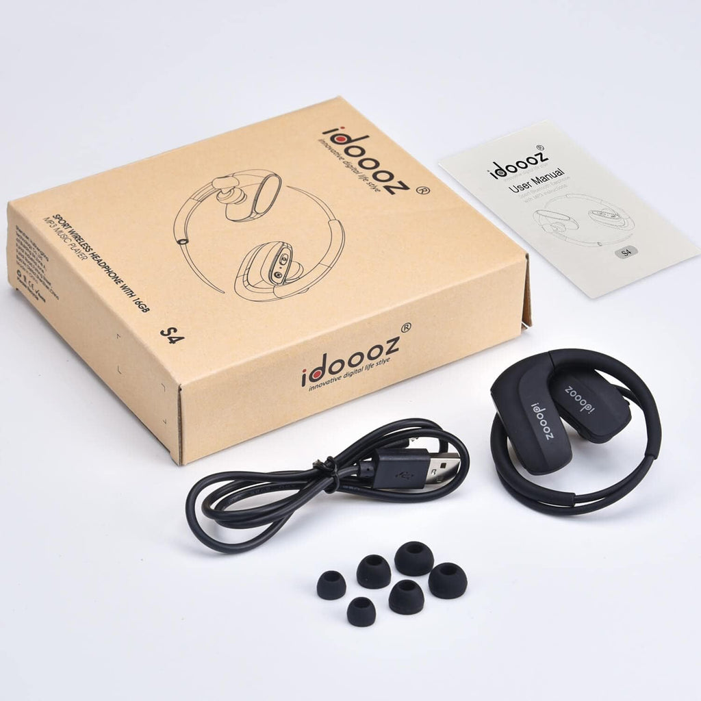 16 GB Bluetooth MP3 Player with Wireless Headphone, Pack of 2 Q49120