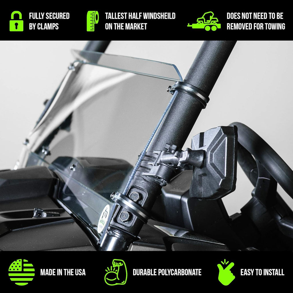 Half 3/16" UTV Windshield M839271