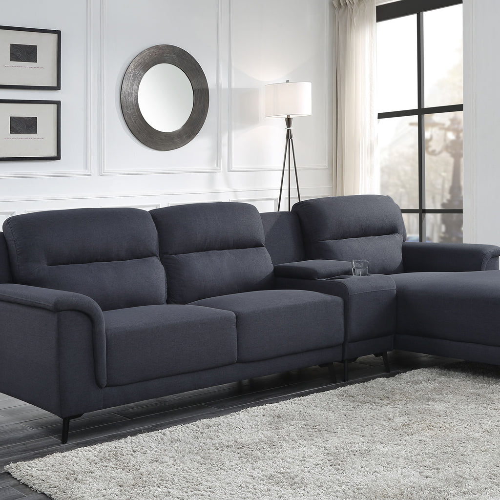 Gray Sectional Sofa G8244