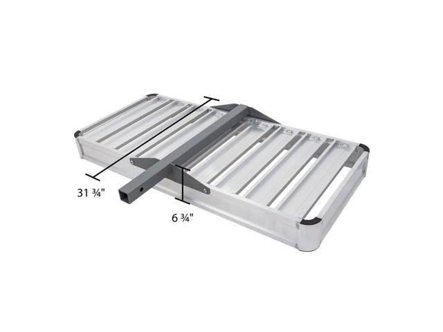 Aluminum Tray Cargo Carrier 550 lb. Capacity T749