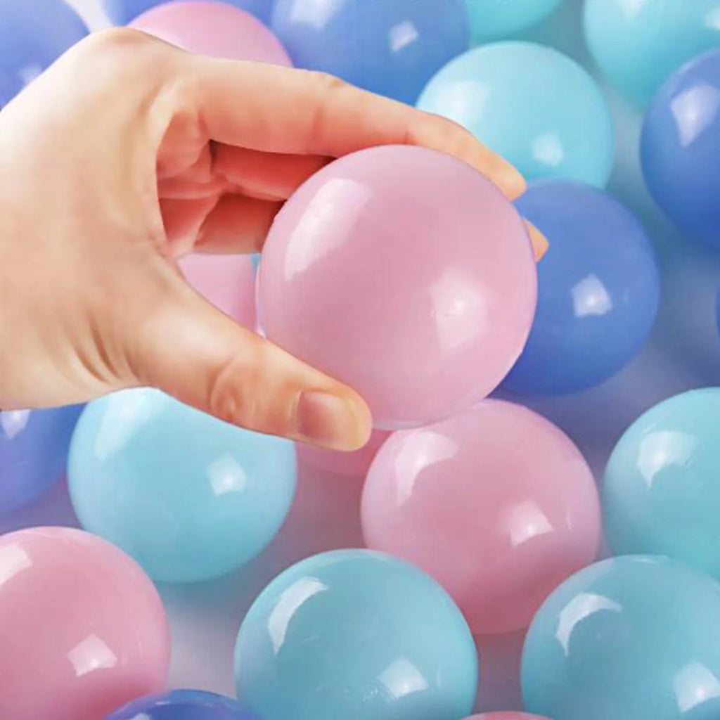 100Pcs Plastic Ocean Balls Pool Accessories T1854