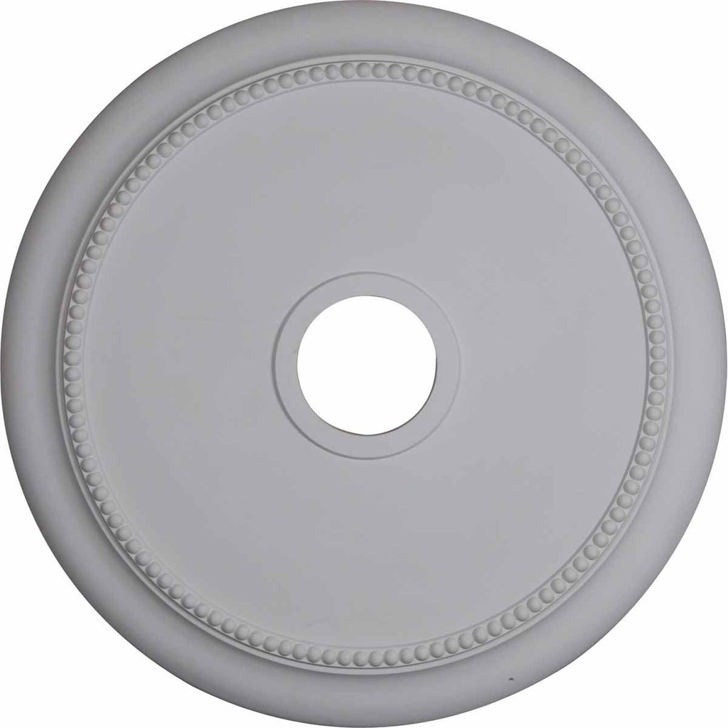 24 1/8x22OD x 4 3/8x22ID x 2 1/4x22P Hand-Painted Smokey Topaz Ceiling Medallion T3002