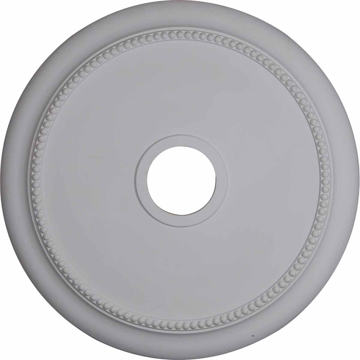 24 1/8x22OD x 4 3/8x22ID x 2 1/4x22P Hand-Painted Smokey Topaz Ceiling Medallion T3002