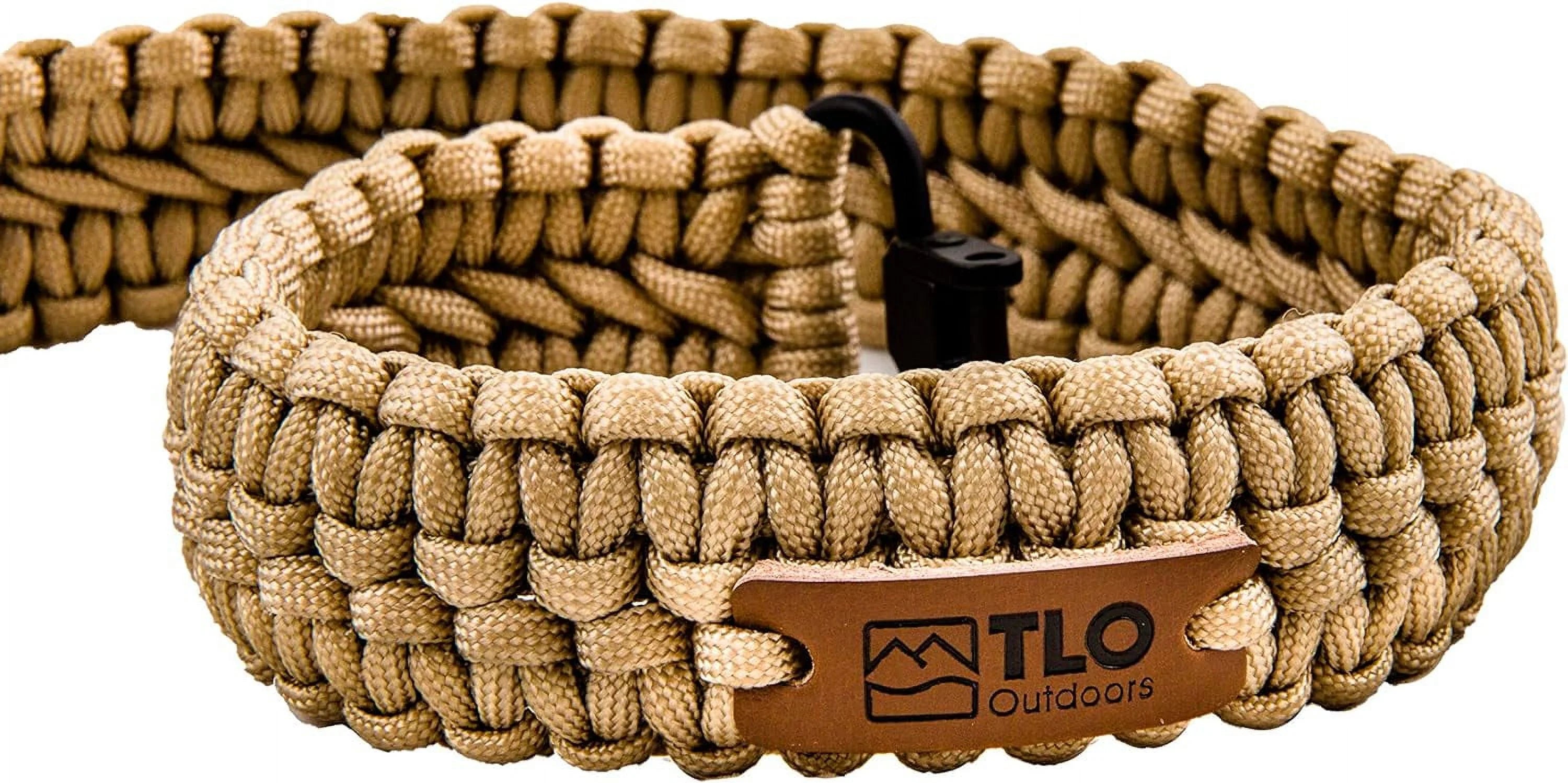 Paracord Gun Sling with Traditional Swivels, Beige G671147