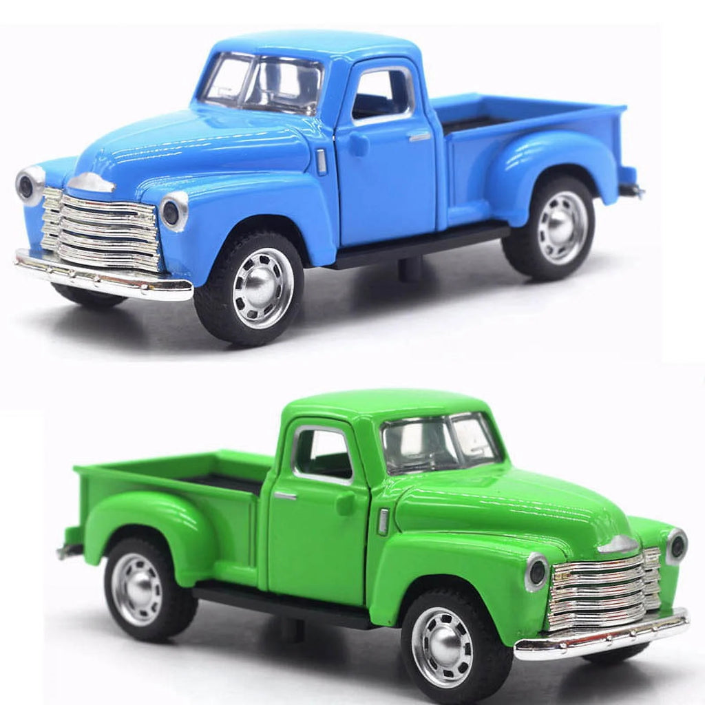 1:32 Vintage Alloy Pickup Truck Pull-Back Car Model Toys H20648