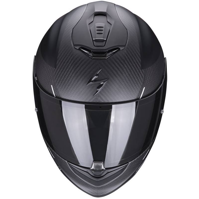 Matt black-orange Carbon Fiber Motorcycle Helmet T592120