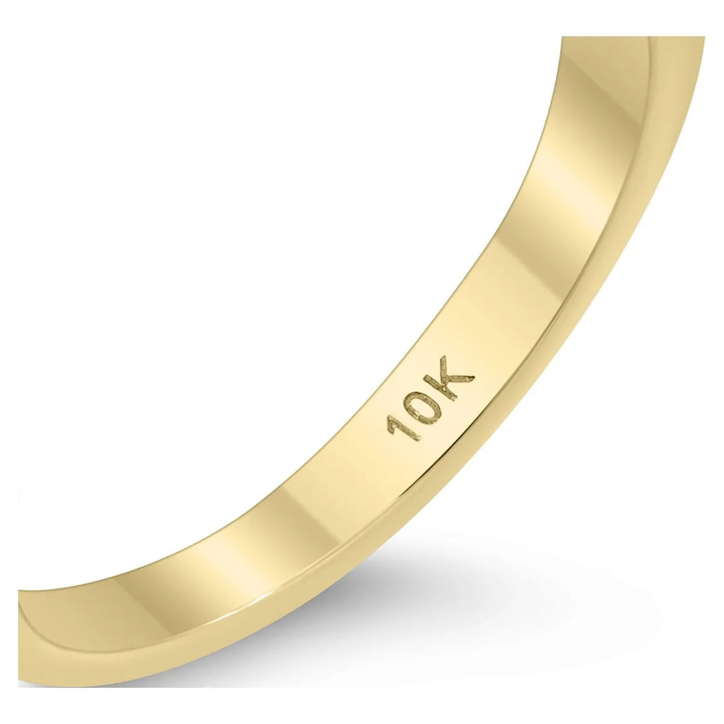 10K Yellow Gold Ruby Ring V3521