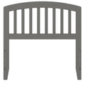 Solid Wood Spindle Twin Headboard in Gray G3705