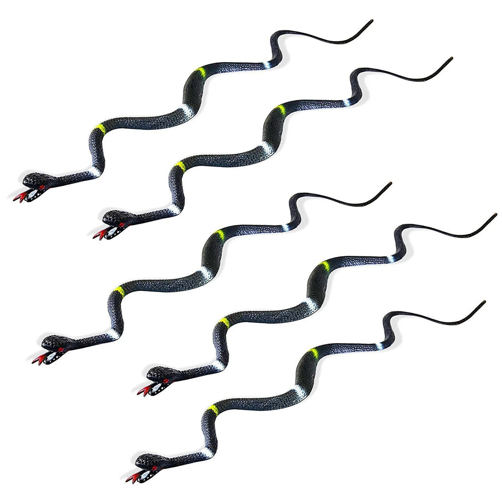 12 Pack Toy Vinyl Snakes E429789
