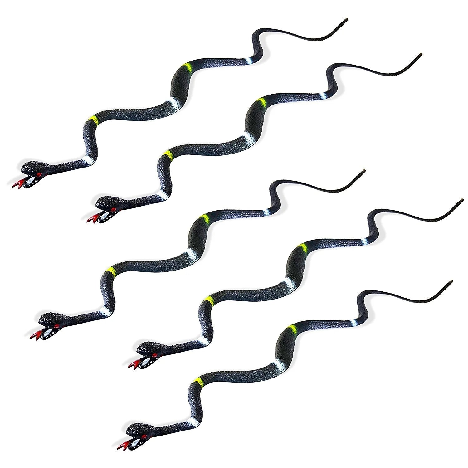 12 Pack Toy Vinyl Snakes E429789
