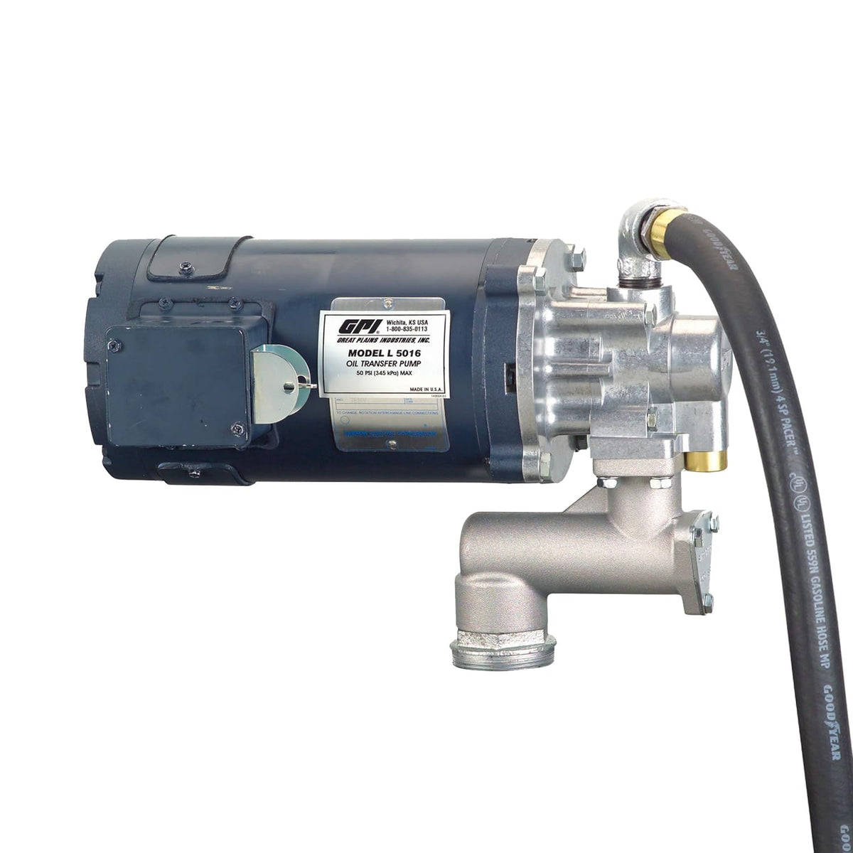 High Viscosity Oil Transfer Pump, 16 QPM, 115V/230AC V3473