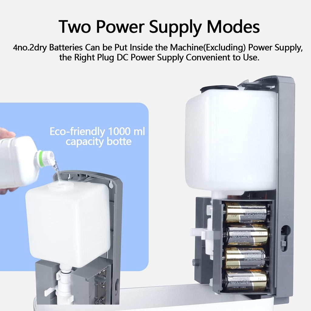 Touchless Hand Sanitizer Dispenser with Stand and 3 Nozzles M518971