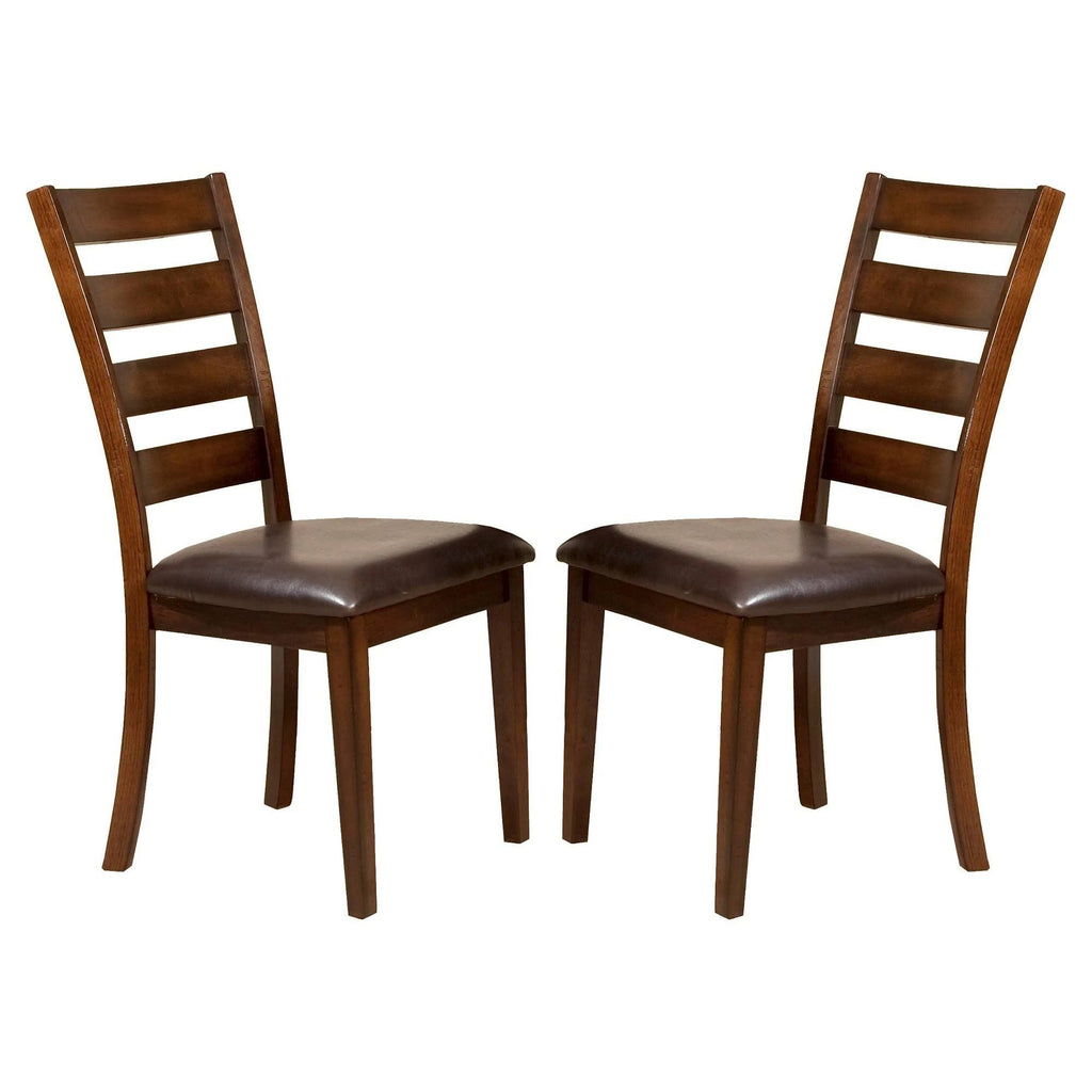 Ladder Back Side Chair Set of 2 Q9243