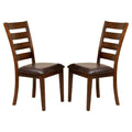Ladder Back Side Chair Set of 2 Q9243