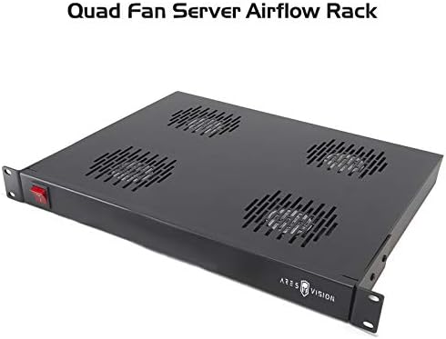 Quad Cooling Fans for 19'' Wide Standard Server Cabinet/Rack W3839