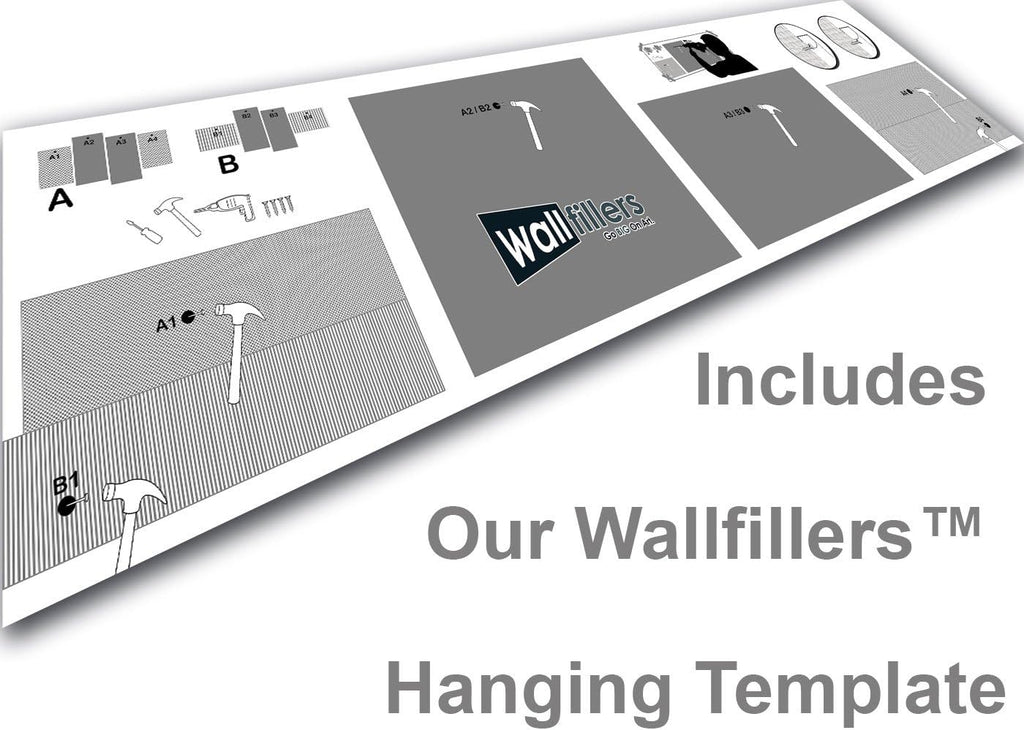 Multi Set of 4 Canvas 51 Inches Wide Z1468