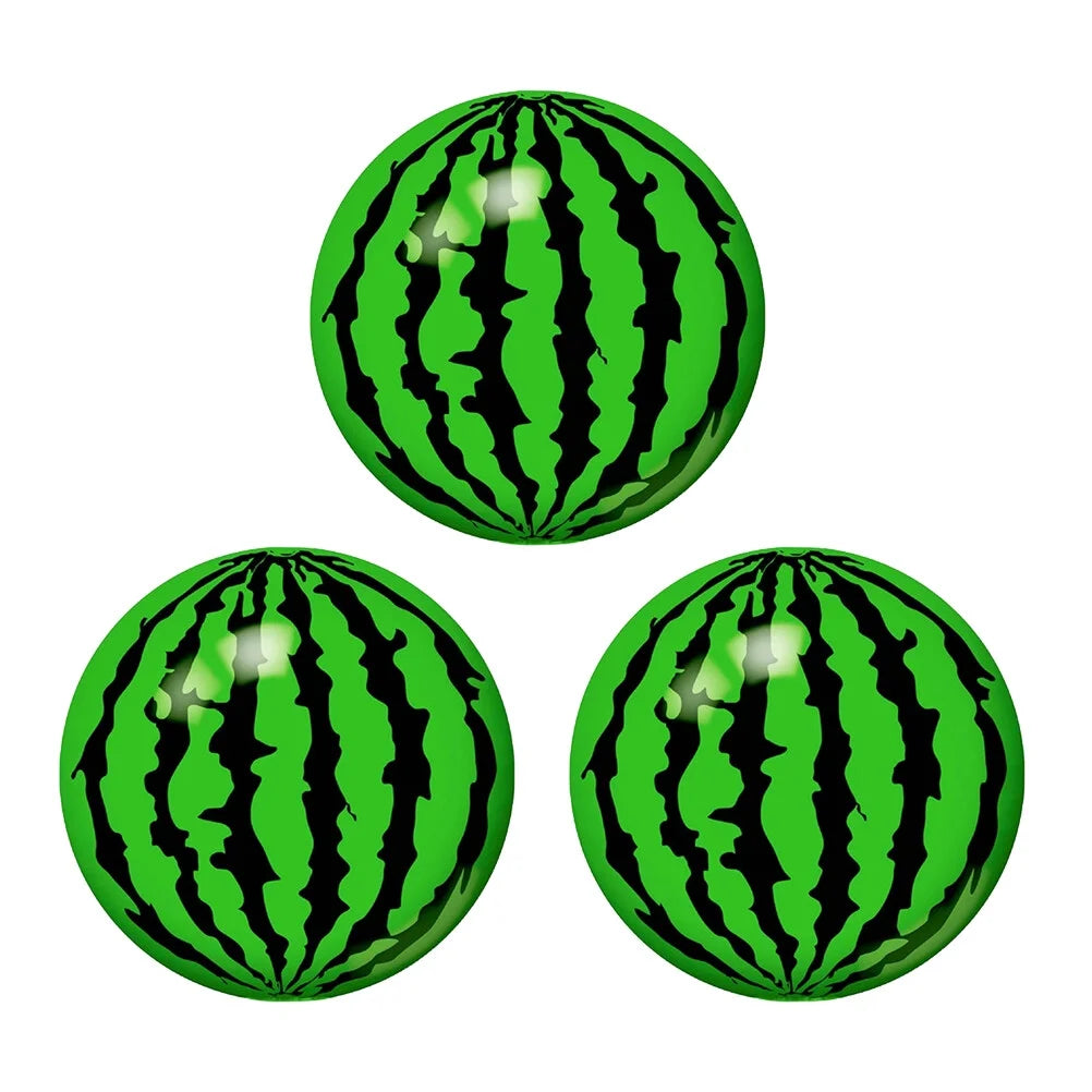 3pcs Inflatable Watermelon Beach Ball Q439