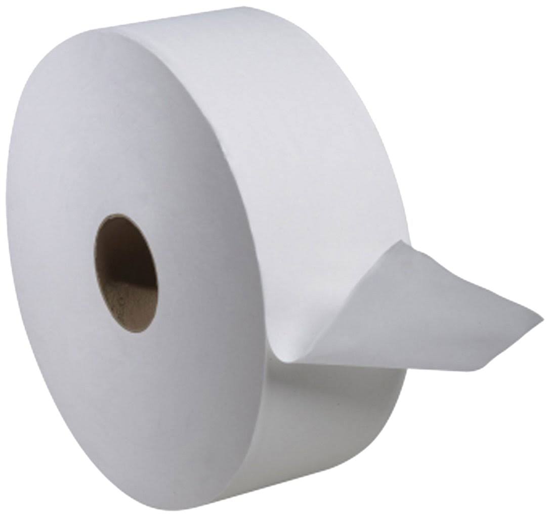 White 2-Ply Jumbo Bath Tissue, 1600 ft/Roll, 6 Rolls/Carton Z459459