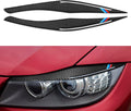 Carbon Fiber Headlights Eyebrows Sticker Decals Trim Cover for BMW E90 T1959