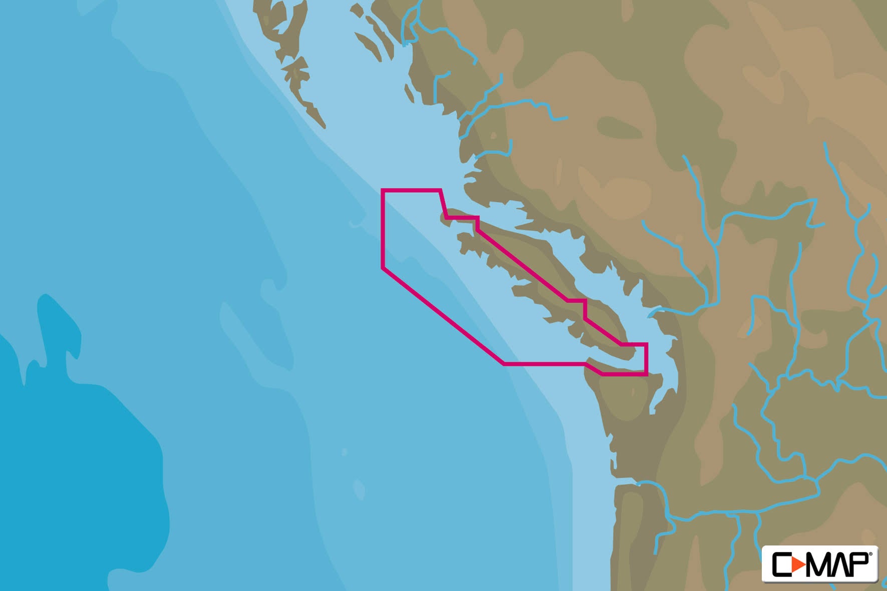 Victoria, BC to Cape Scott C85436