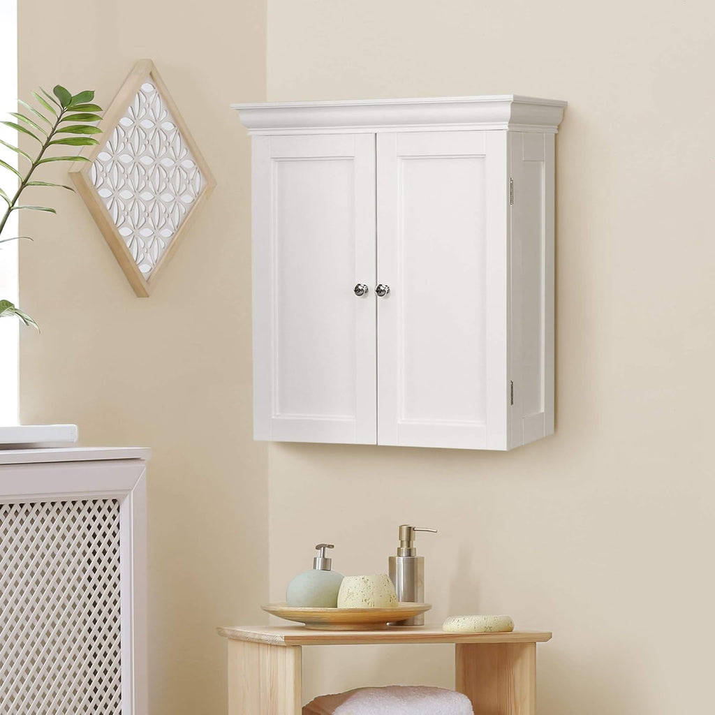 White Detachable Storage Bathroom Cabinet S71762