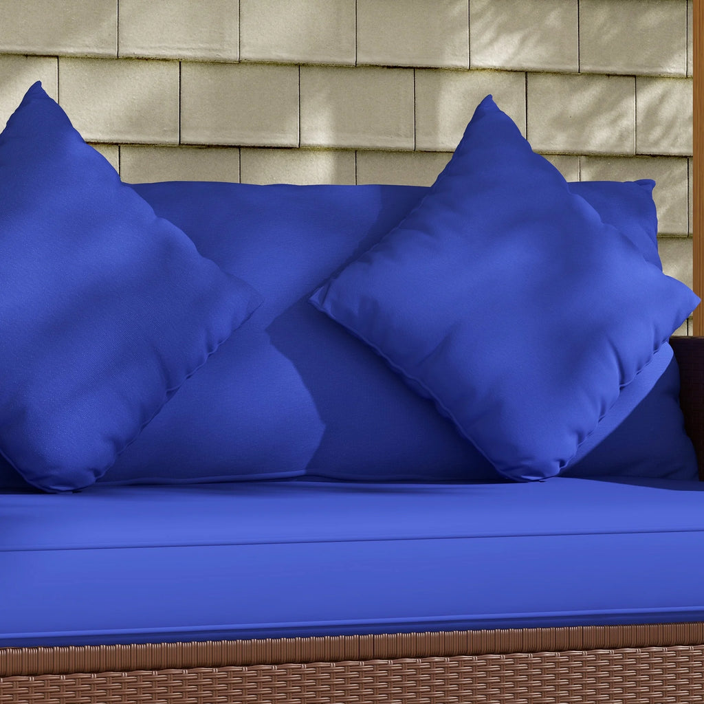 Blue Padded Outdoor Loveseat Sofa M276647